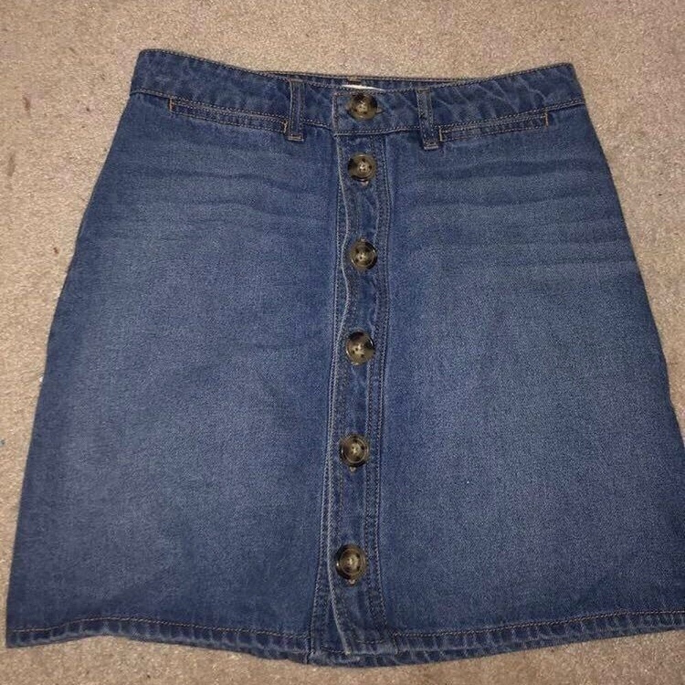 francescas jean skirt